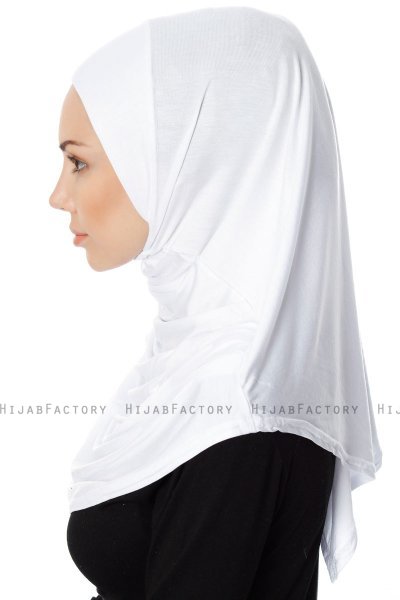 Ava - Hvit One-Piece Al Amira Hijab - Ecardin