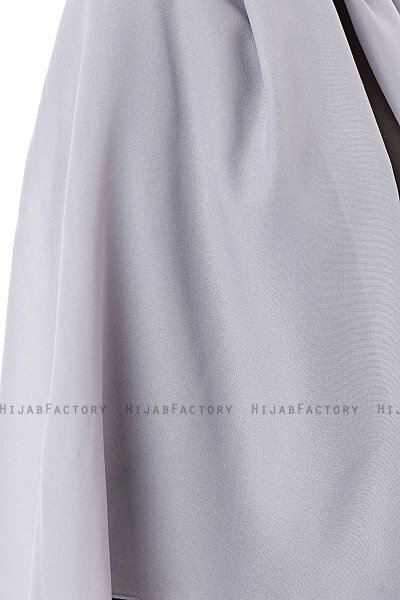 Ayla - Grå Chiffon Hijab