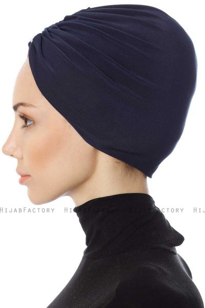 Aynur - Marineblå Turban