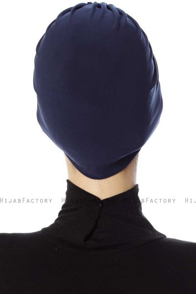 Aynur - Marineblå Turban
