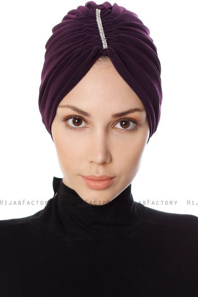 Aynur - Plomme Turban