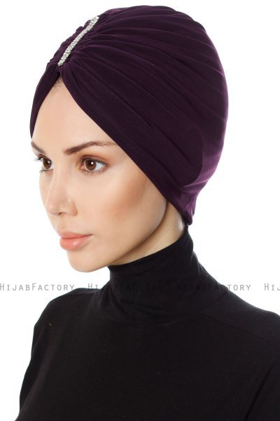 Aynur - Plomme Turban