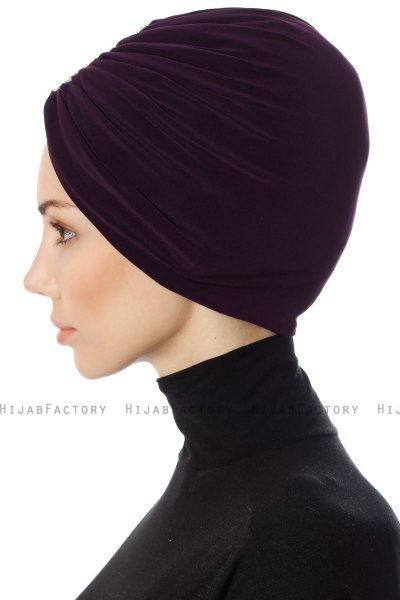 Aynur - Plomme Turban