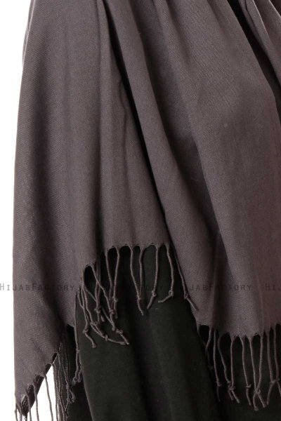 Aysel - Antrasitt Pashmina Hijab - Gülsoy