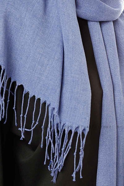 Aysel - Havblå Pashmina Hijab - Gülsoy