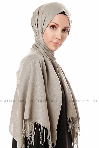 Aysel - Lysegrønn Pashmina Hijab - Gülsoy