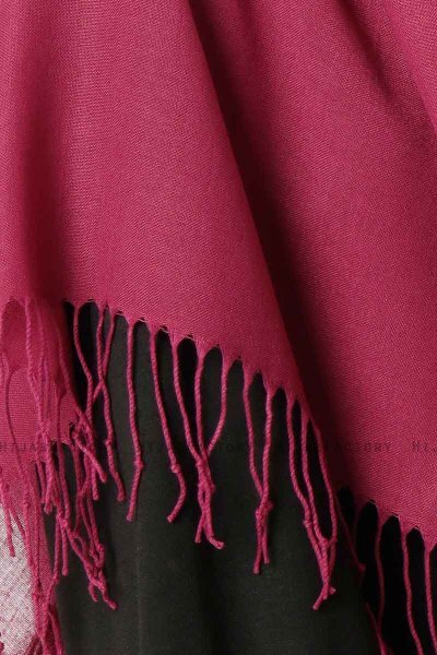 Aysel - Mørk Lilla Pashmina Hijab - Gülsoy