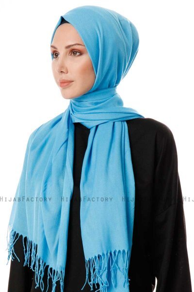 Aysel - Turkis Pashmina Hijab - Gülsoy