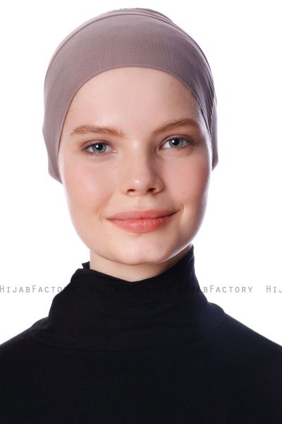 Azra - Mørk Taupe Parizien Undersjal - Ecardin