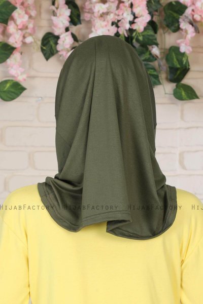 Wilda - Khaki Bomull Hijab