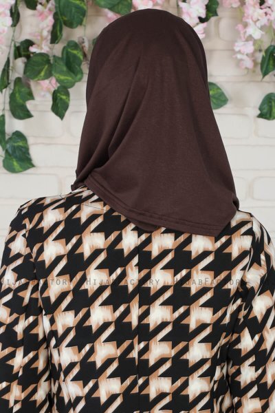 Wilda - Brun Bomull Hijab