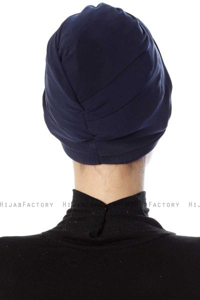 Bahar - Marineblå Turban