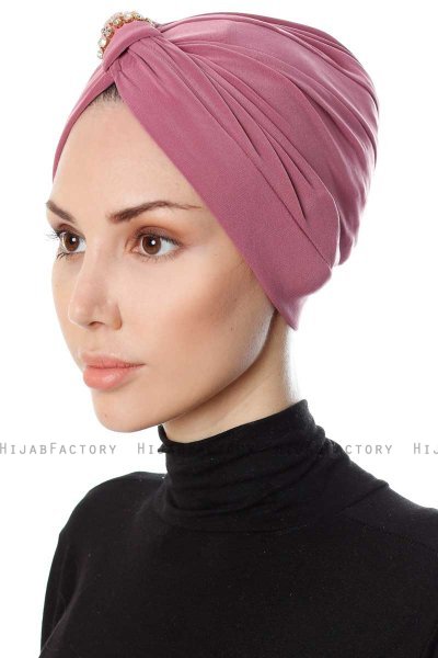 Bahar - Mørk Rosa Turban