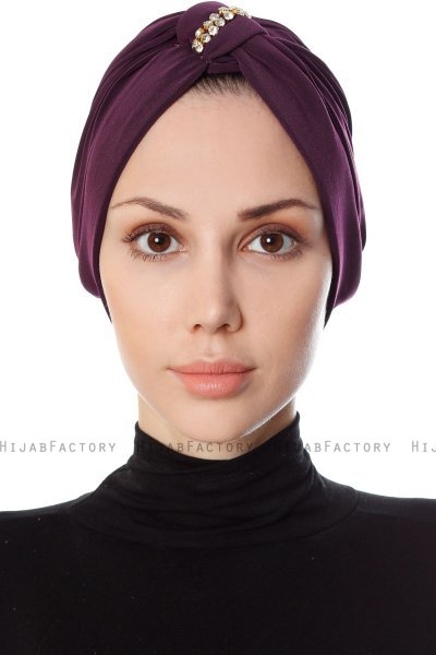 Bahar - Plomme Turban