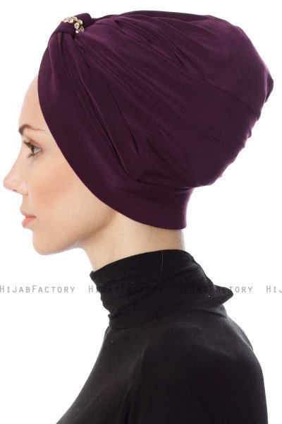 Bahar - Plomme Turban