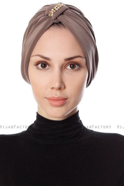 Bahar - Taupe Turban