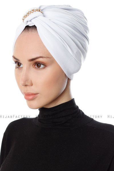 Bahar - Hvit Turban
