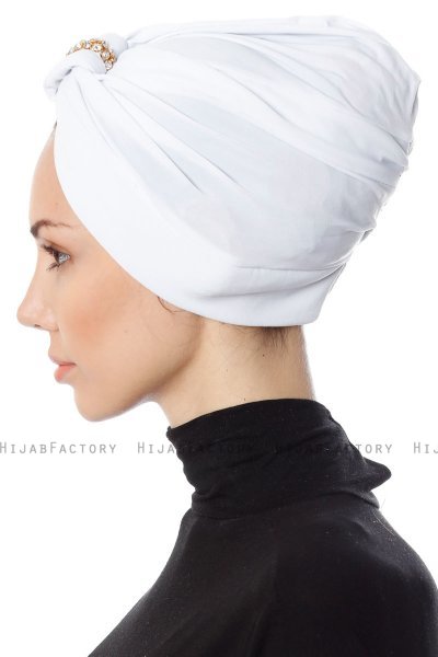Bahar - Hvit Turban