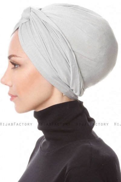 Belinay Ljusgrå Turban Ecardin 201828c