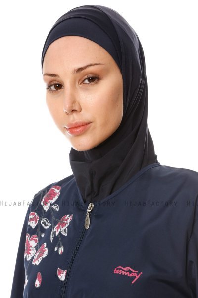 Buglem - Marineblå Burkini - Tesmay