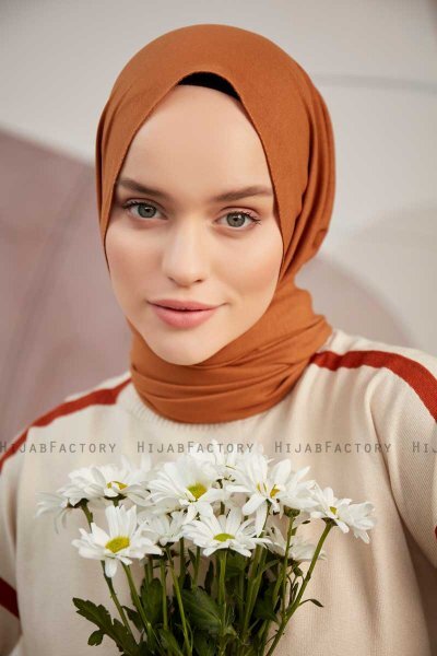 Ceyda - Mursteinsrød Cazz Hijab