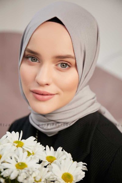 Ceyda - Mørk Grå Cazz Hijab