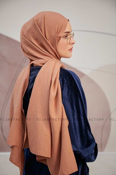 Ceyda - Mørk Mursteinsrød Cazz Hijab