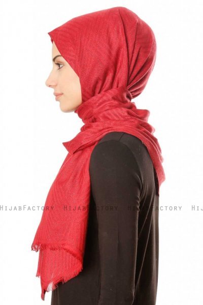 Caria - Bordeaux Hijab - Madame Polo