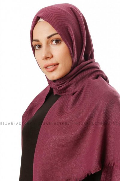 Caria - Lilla Hijab - Madame Polo
