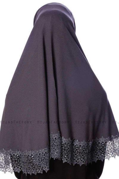 Ceylan - Mørk Grå Al Amira Hijab - Altobeh