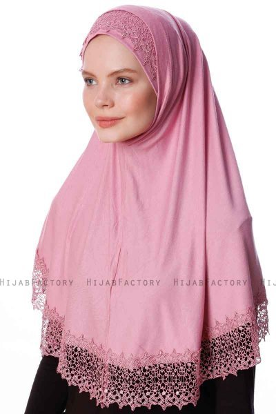 Ceylan - Mørk Rosa Al Amira Hijab - Altobeh
