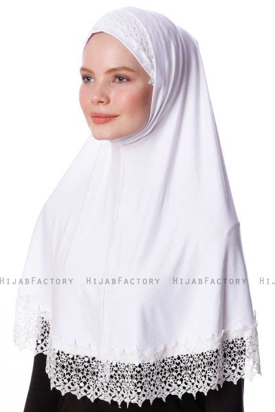Ceylan - Hvit Al Amira Hijab - Altobeh