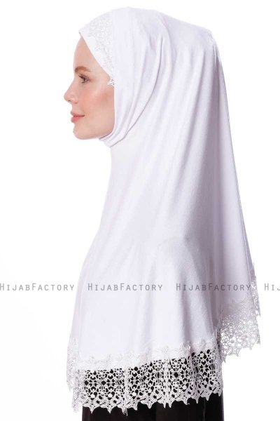 Ceylan - Hvit Al Amira Hijab - Altobeh