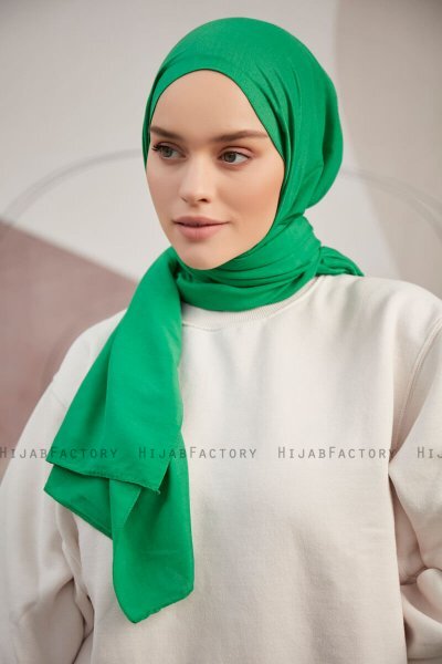 Silky Plain - Grønn Hijab