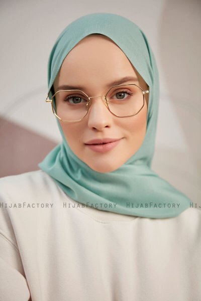 Silky Plain - Lysegrønn Hijab