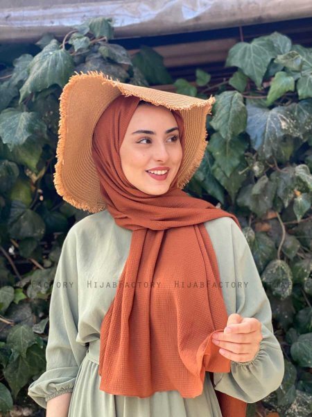 Daliya - Mursteinsrød Jazz Hijab - Mirach