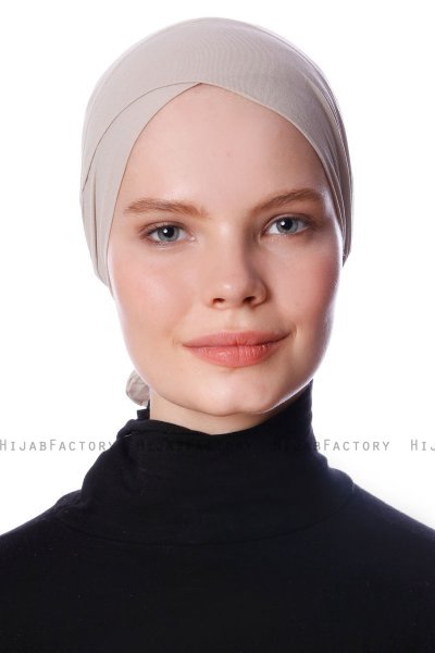 Defne - Lys Taupe Parizien Undersjal - Ecardin