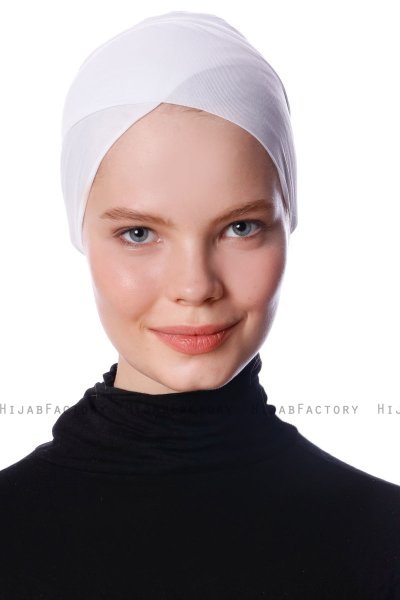 Defne - Hvit Parizien Undersjal - Ecardin