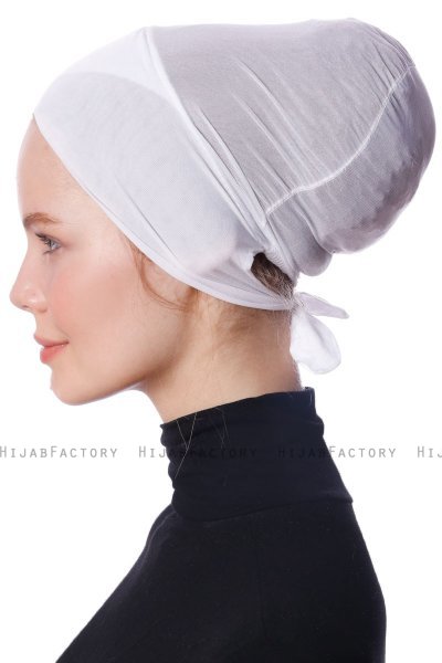 Defne - Hvit Parizien Undersjal - Ecardin