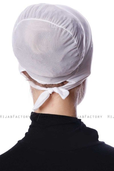 Defne - Hvit Parizien Undersjal - Ecardin