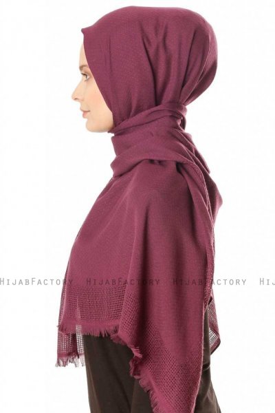 Ebru - Lilla Bomull Hijab