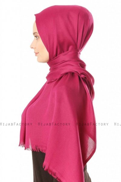 Ece - Fuchsia Pashmina Hijab
