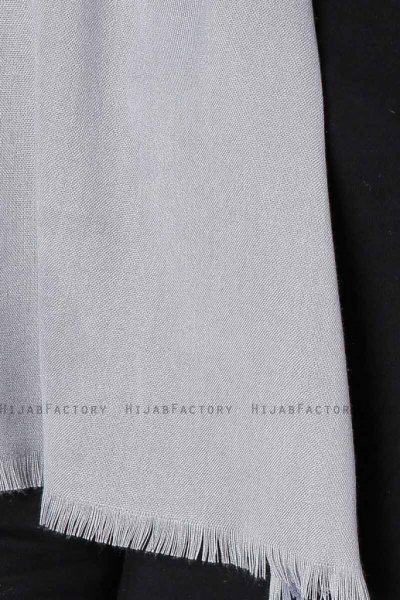 Ece Ljusgrå Pashmina Hijab Sjal Halsduk 400057d