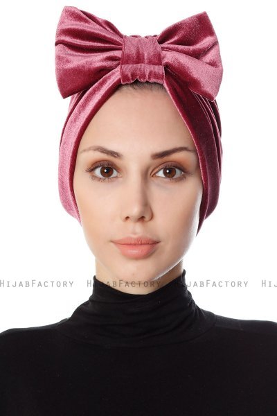 Ekin - Mørk Rosa Turban