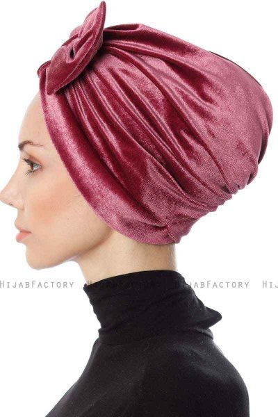 Ekin - Mørk Rosa Turban