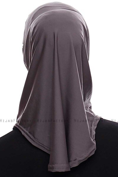 Elif - Antrasitt Sport Hijab - Ecardin