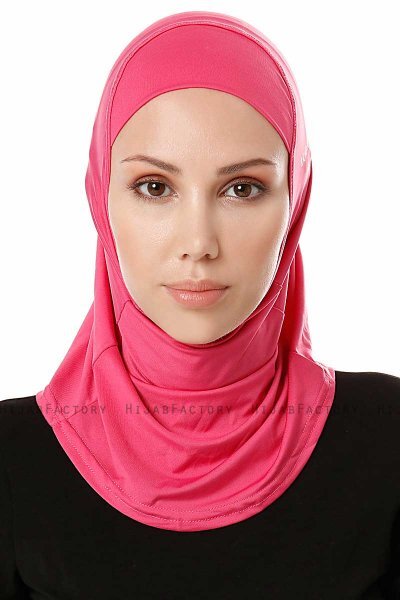 Elif - Fuchsia Sport Hijab - Ecardin