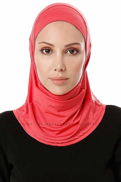 Elif - Bringebærrød Sport Hijab - Ecardin