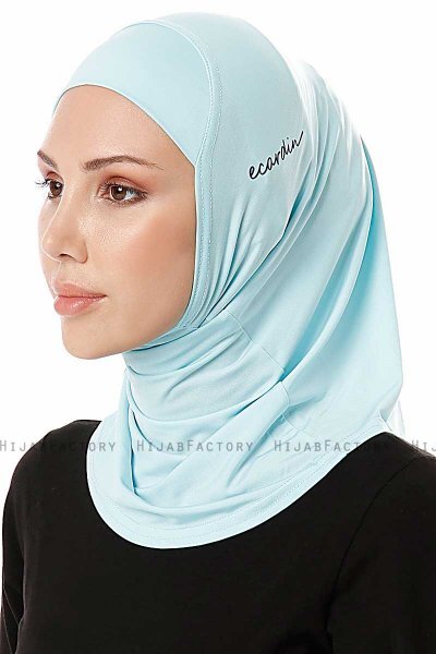Elif - Mintgrønn Sport Hijab - Ecardin