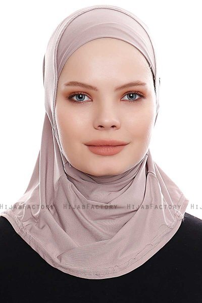 Elif - Steingrå Sport Hijab - Ecardin
